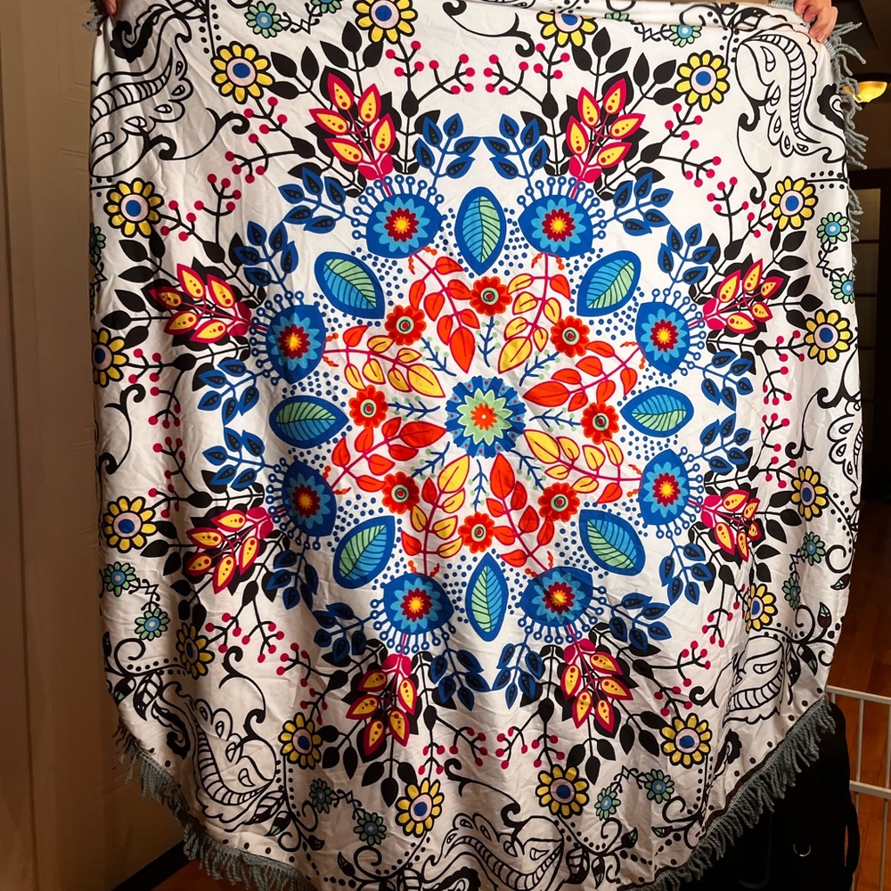 Round Mandala Tapestry